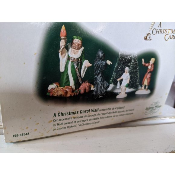 Dept 56 58542 A Christmas Carol Visit Set Of 4 Dic - Picture 7 of 7